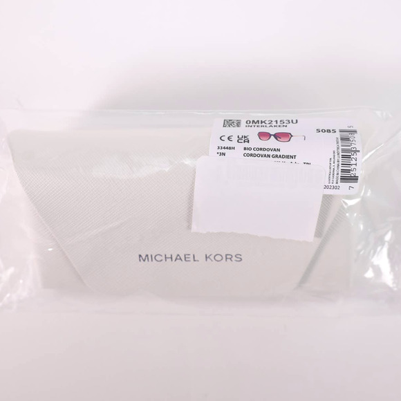 Michael Kors Interlaken Sunglasses - Cordovan Gradient - NWT - Picture 11 of 11